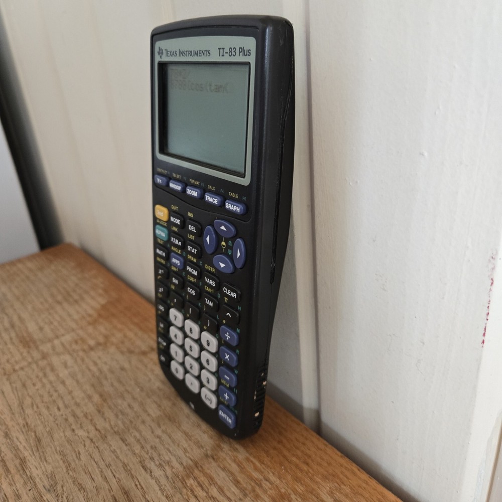 TI-83 Plus Graphing Calculator Tested And Working