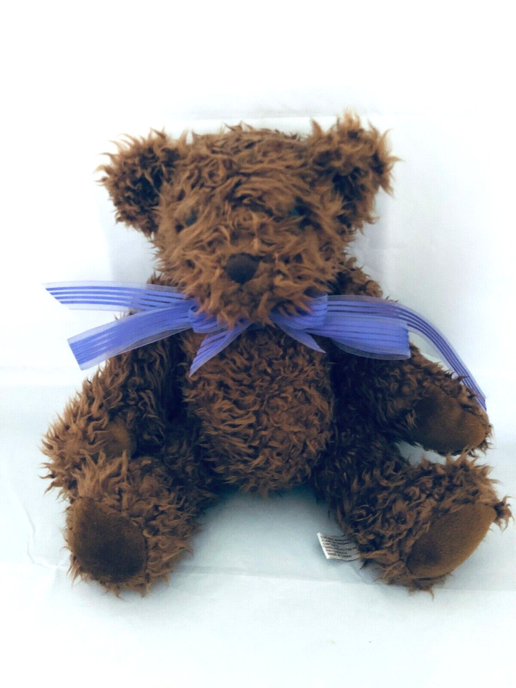 NATHAN Plush Brown Teddy Bear