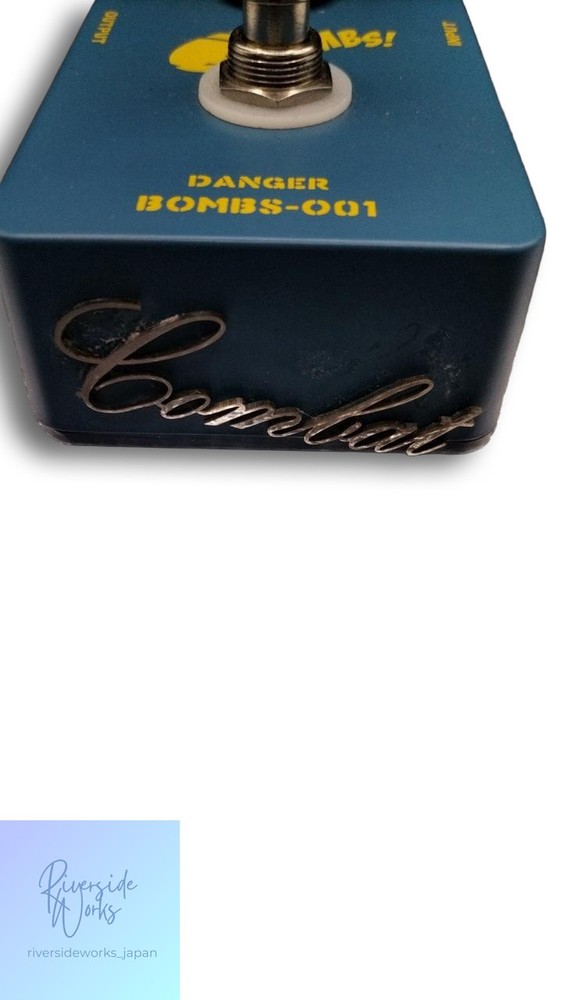 COMBAT BOMBS-001 Effects Pedal Used