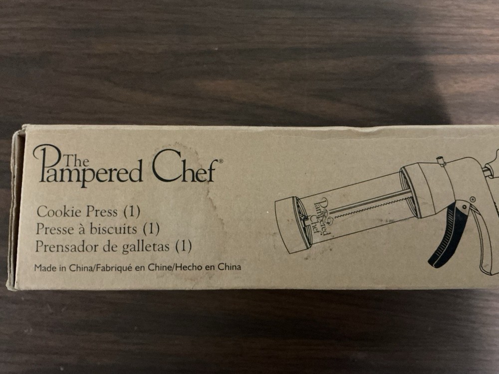 pampered chef cookie press 1525 … 16 Disks