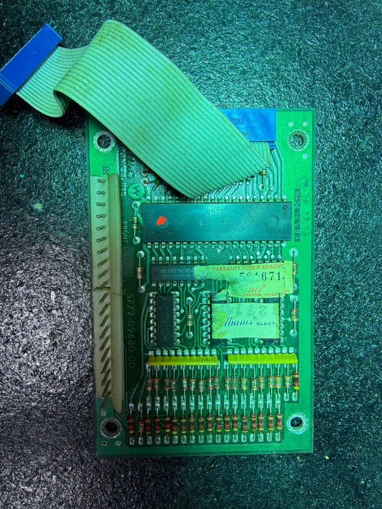 Williams / Midway Arcade PCB Lot – Gorf / Pac-Man, Power Supply, Filter,Untested