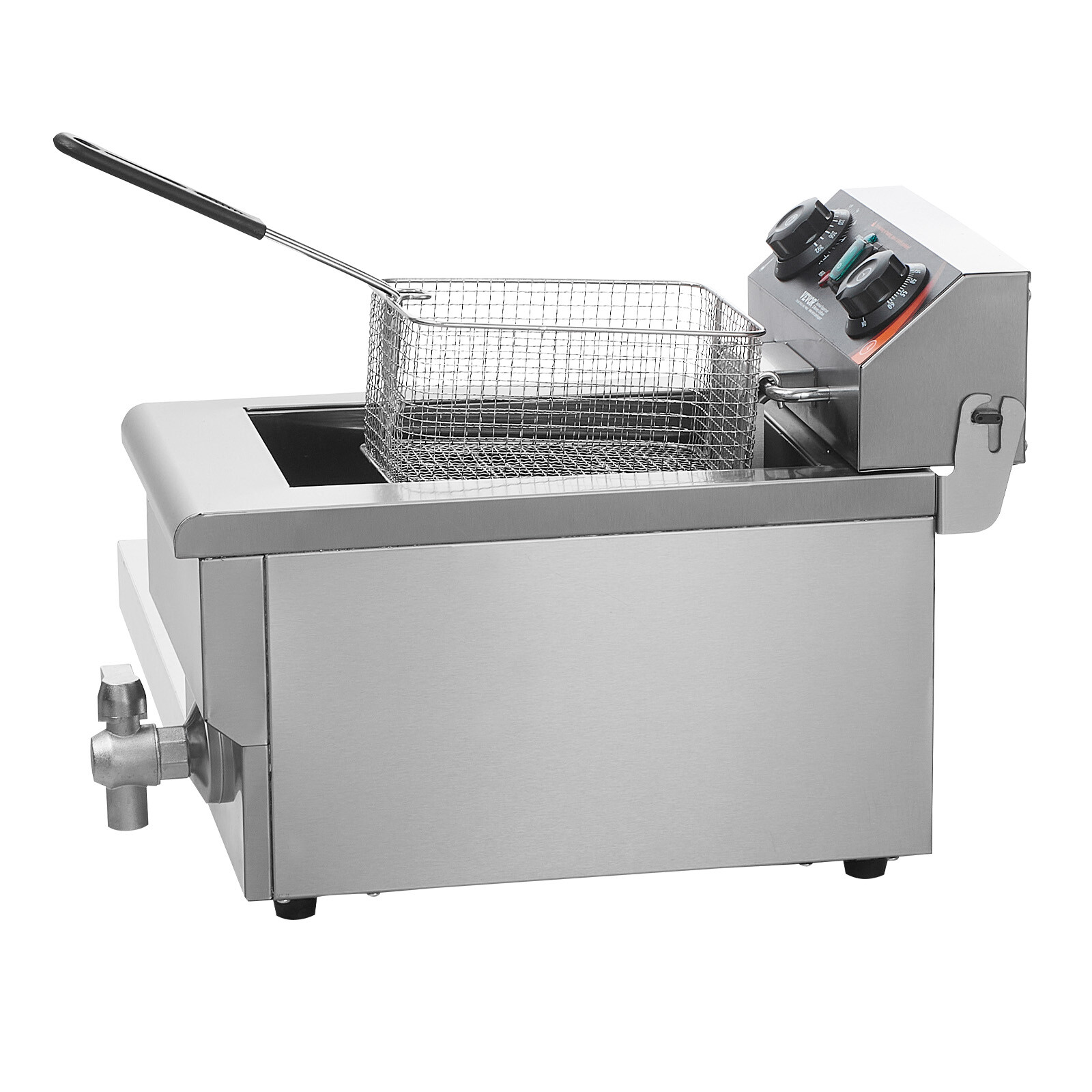VEVOR Commercial Electric Deep Fryer Countertop Deep Fryer 1500W 11.6Qt / 11L