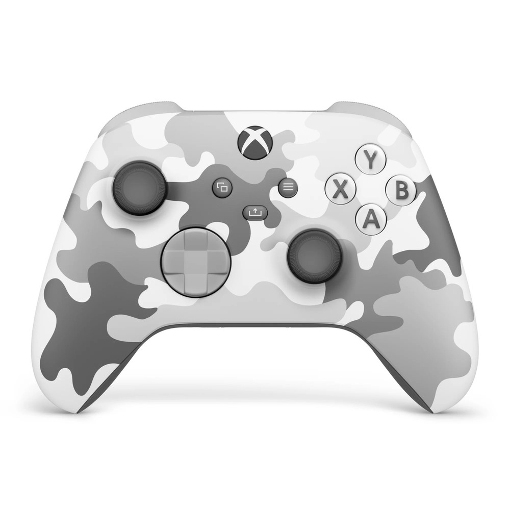 Microsoft QAU-00133 Xbox Wireless Controller, Arctic Camo