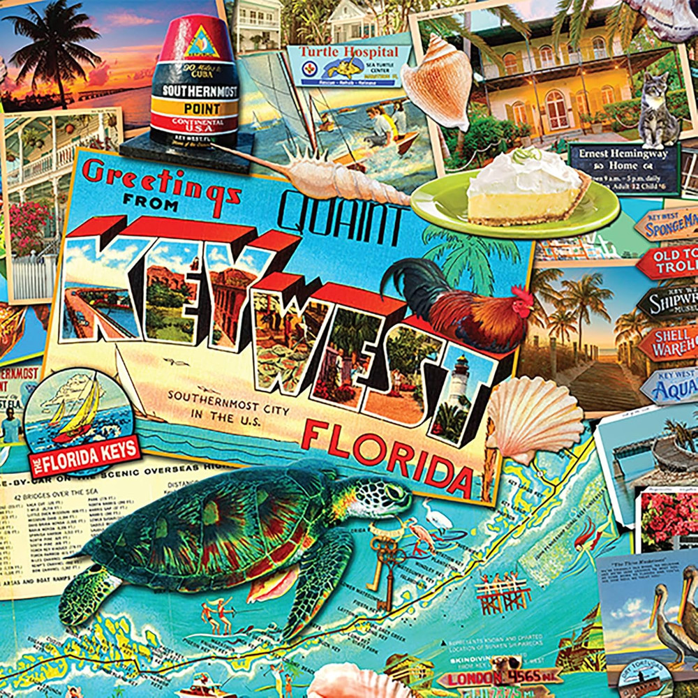 Key West 1000 Piece Puzzle, 1 EA