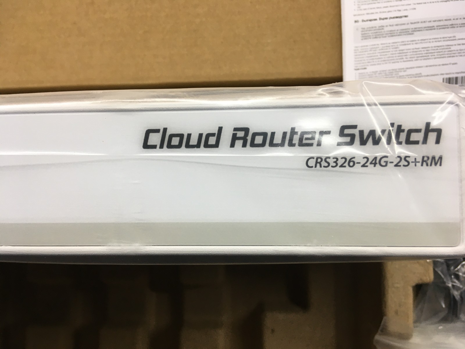 Mikrotik Cloud Router Switch CRS326-24G-2S+RM