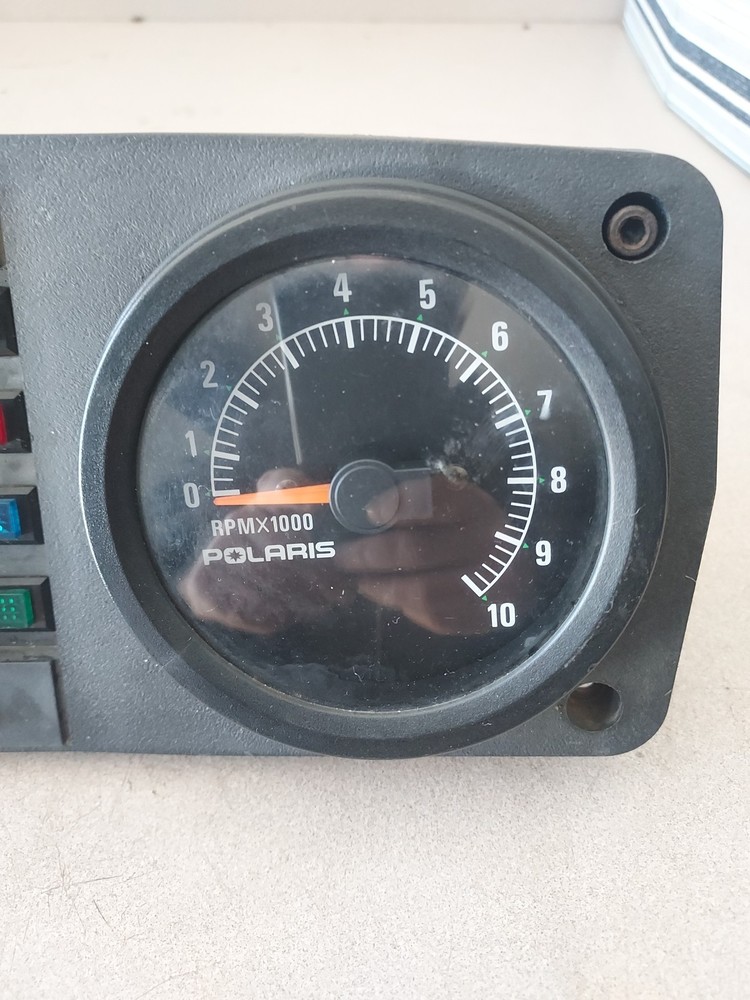90's Polaris Snowmobile Guage Cluster