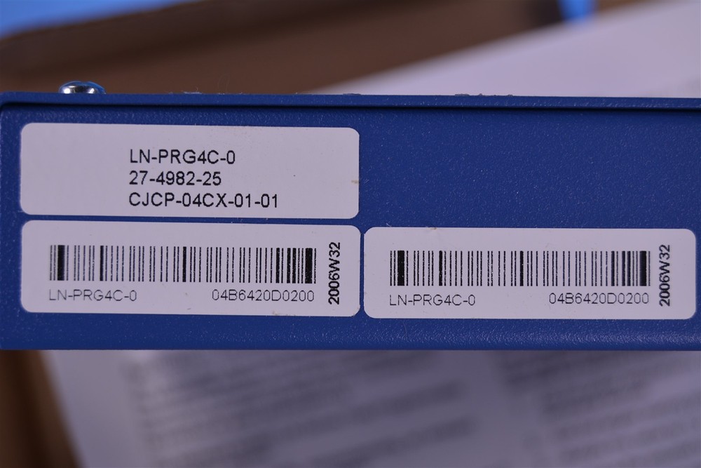 Johnson Controls Metasys LonTalk LN Series Programmable Controller LN-PRG4C-0
