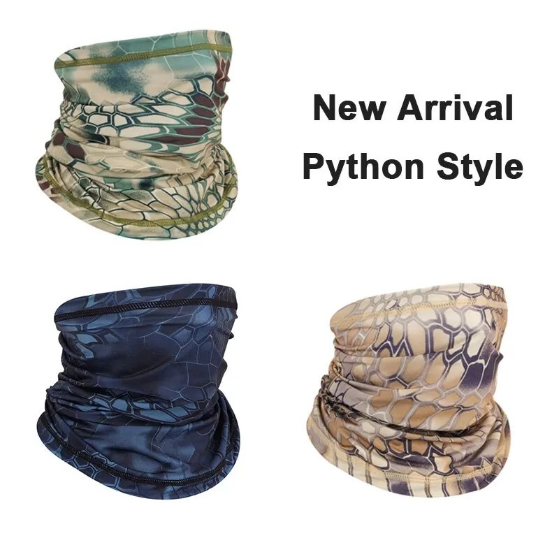 Cooling Neck Gaiter Bandana Face Mask Sun UV Gator Mask Face Cover for Men Woman