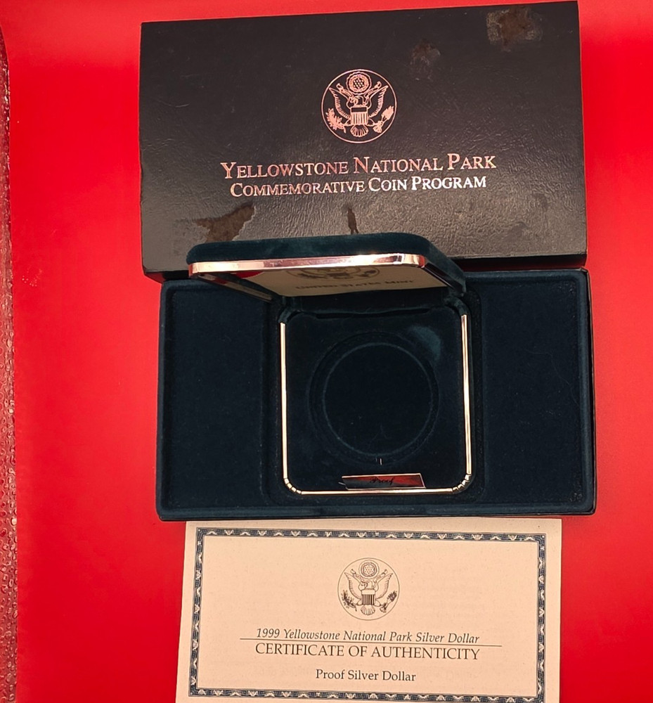 (20) Empty Assorted US Mint Boxes with COAs