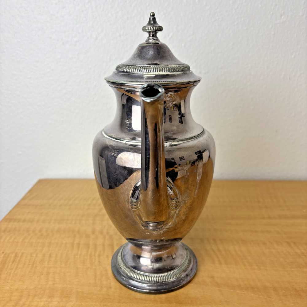 Gorham Silverplate Hollowware Coffee Pot Y1201 Monogramed