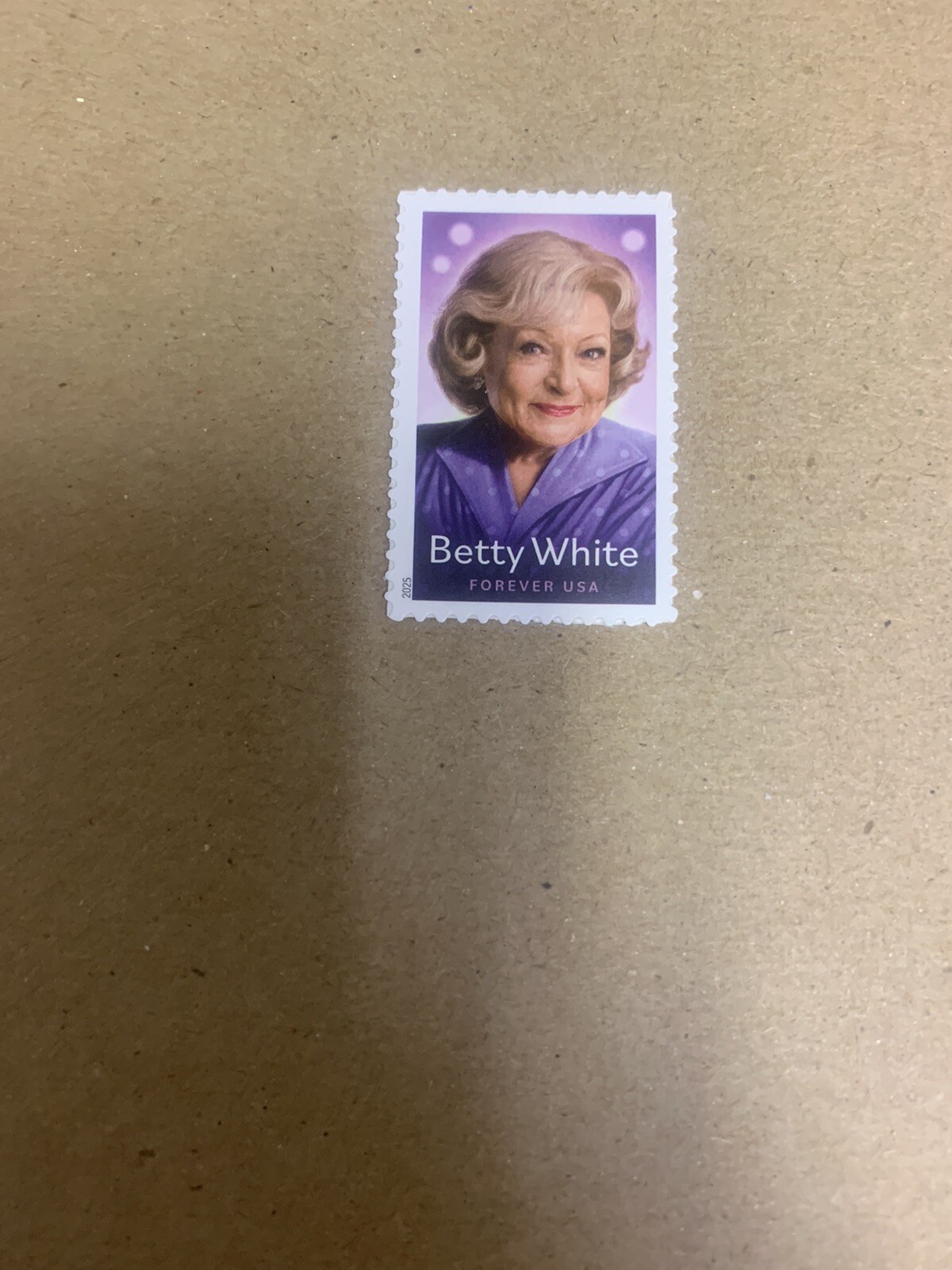 US Postage #5976 Betty White 2025 Forever Stamp MNH Free Shipping