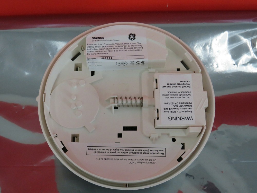 GE SECURITY ARITECH 562NSE 3V STANDALONE SMOKE SENSOR