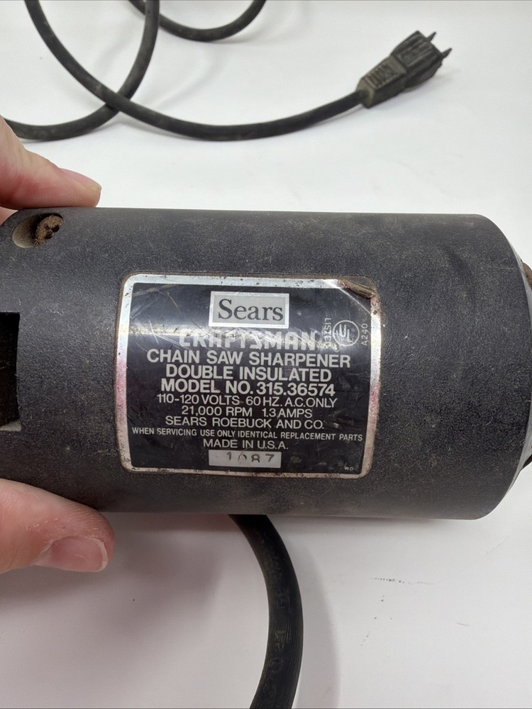Craftsman Chainsaw Sharpener 315.36574