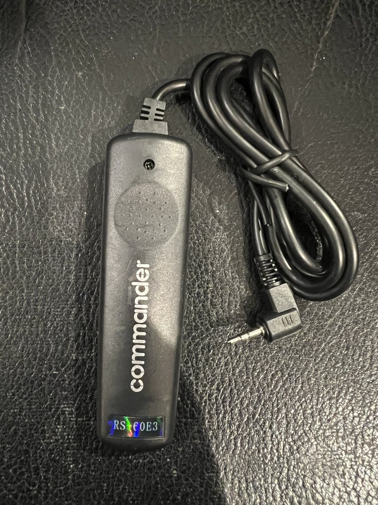 CAMERA SHUTTER RELEASE REMOTE WIRED FITS RS60E3 OR RS-60E3 Commander