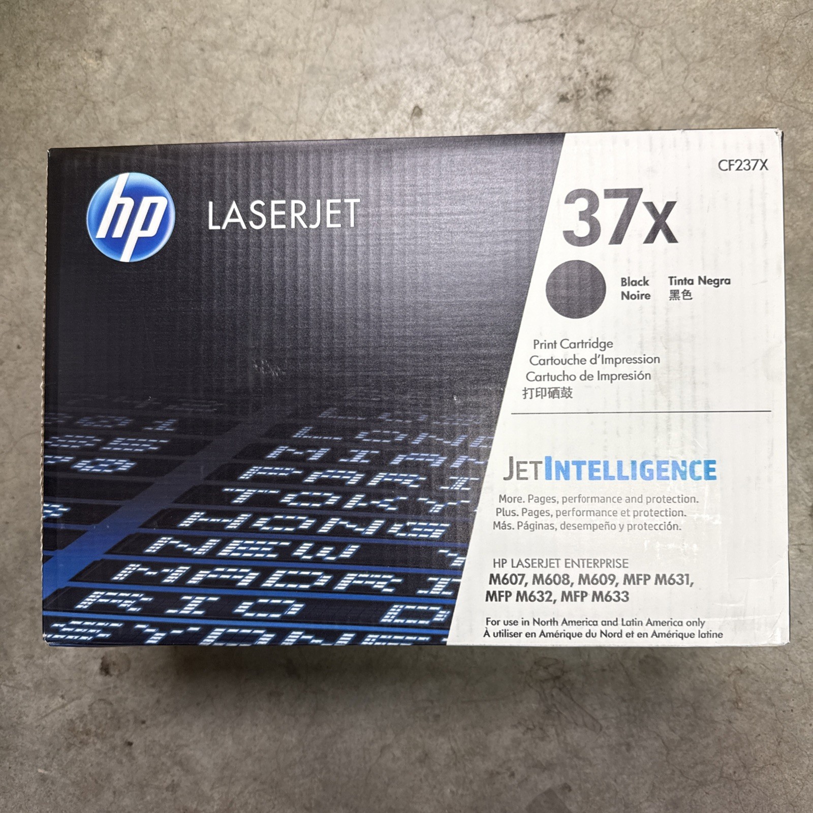 HP 37X Black High-yield Toner Cartridge | CF237X