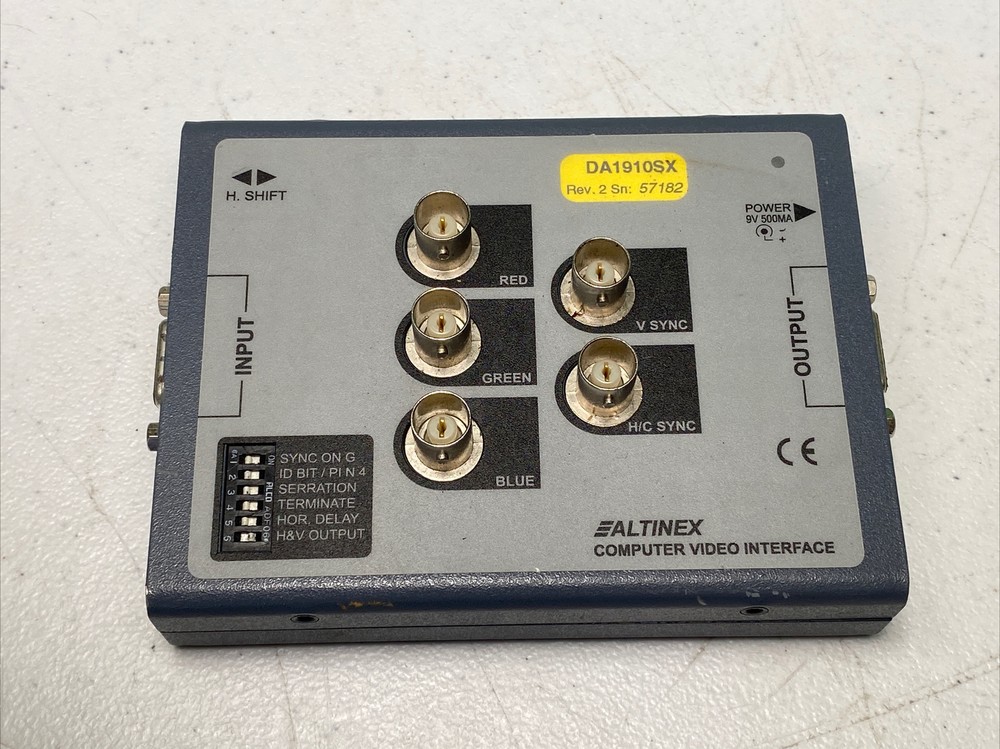 Altinex Compact Computer Video Interface DA1910SX