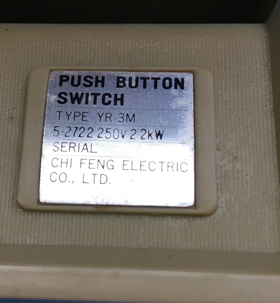 *NOS* T75-UNBRANDED-PUSH BUTTON SWITCH *FREE SHIPPING*