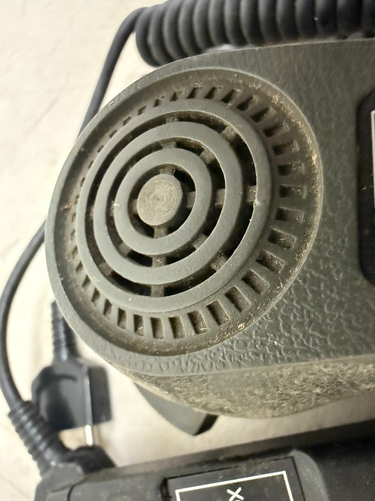 Icom HS-10SB Switch Box Controller Clip Push W/ Icom Microphone