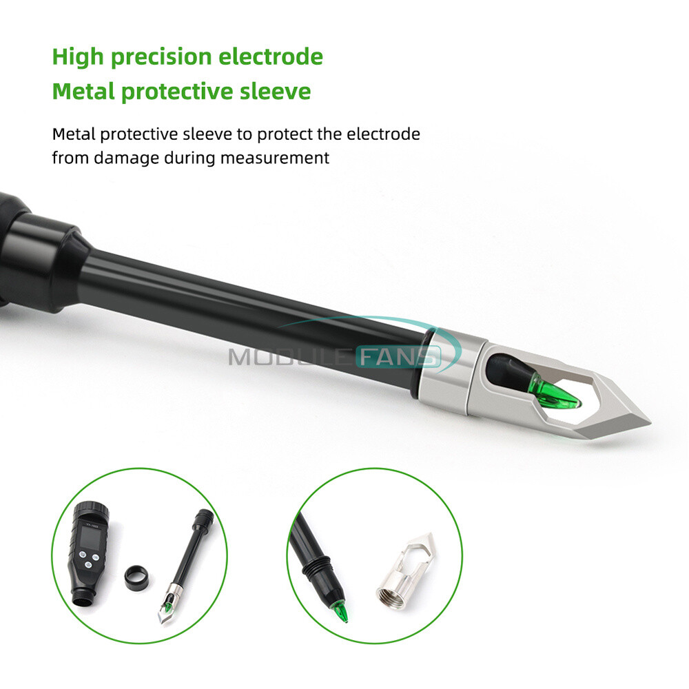 Smart Soil PH Meter 0.0~14.0pH Bluetooth Soil Data Logger Temp Acidity Analyzer