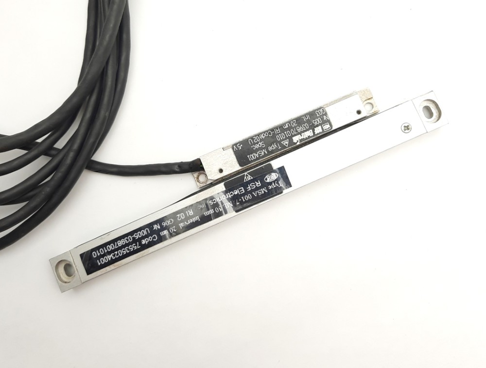 RSF Elektronik MSA001 Linear Encoder Scale & Head, 50mm Travel, 5V DC, 20µm