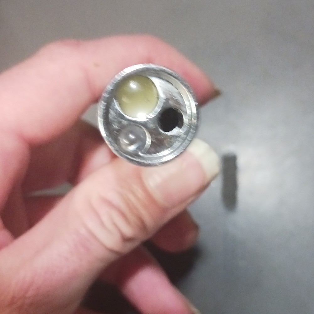 Blue Laser Pointer Pen USB Rechargeable with Flashlight Class 3A