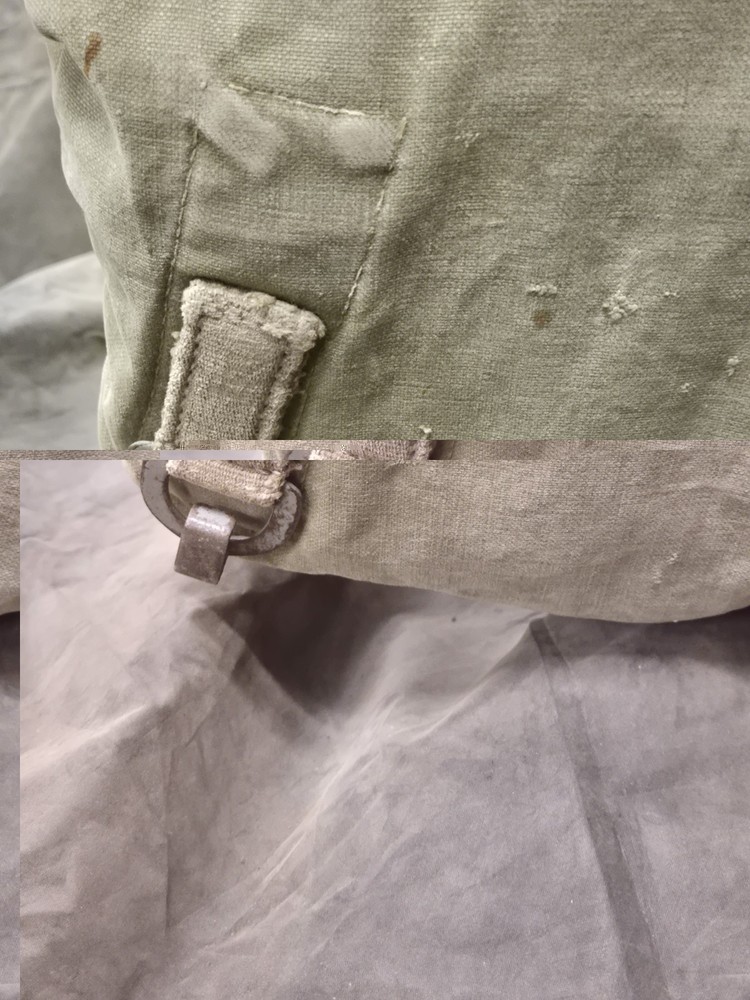 WW2 Genuine German Wehrmacht Tropical Troops Rucksack, Backpack with stamp