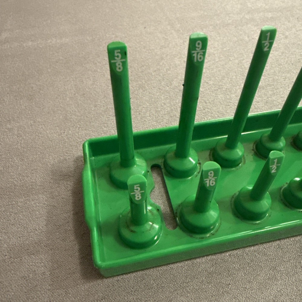 Matco SAE Socket Tray - Green - SH14FG