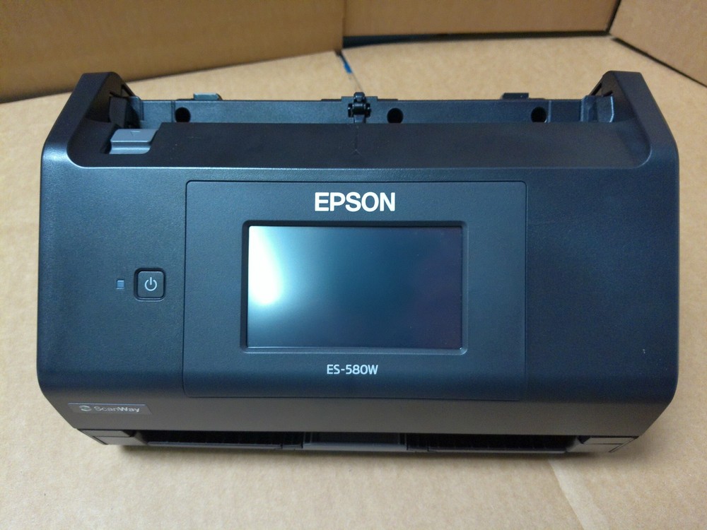 Epson Workforce ES-580W Wireless Color Duplex Desktop Document Scanner with ADF