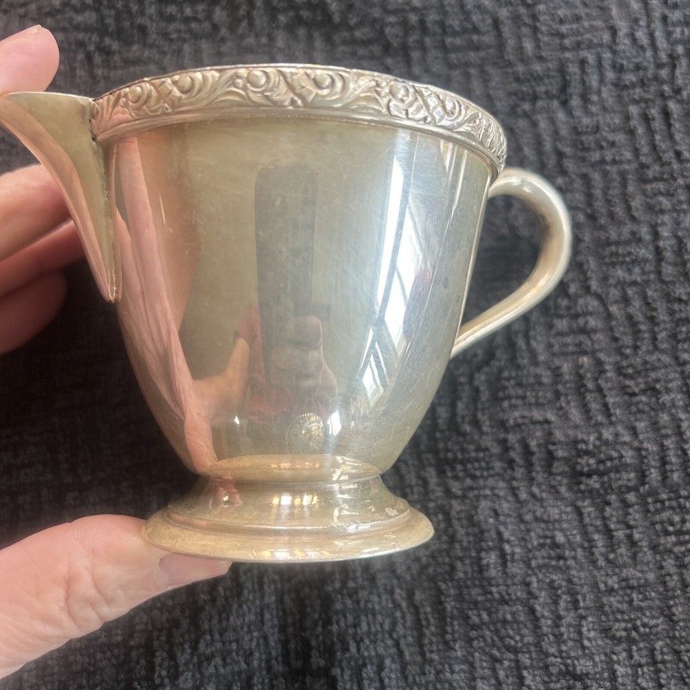 Oneida Ltd Brookline Silver Creamer