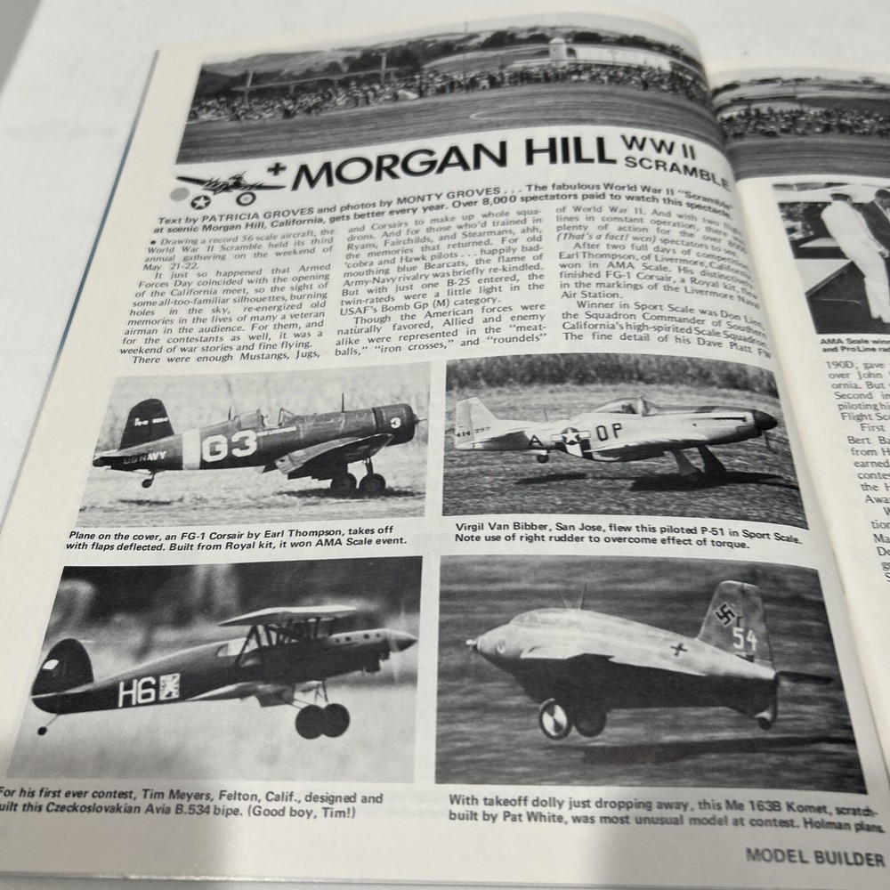 Vintage Model Builder Magazine August 1977