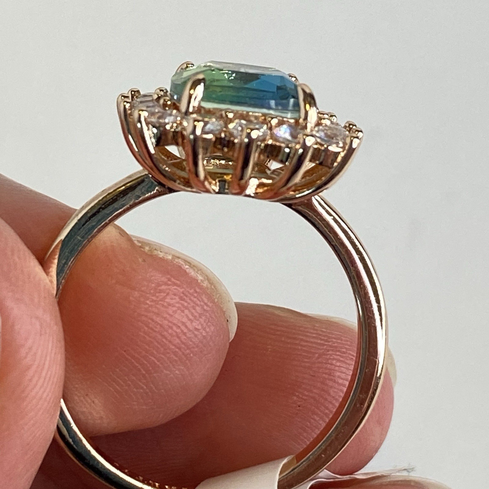 Lot 10 Bomb Party Rings Size 10 Colorful Statement Cocktail Fashion Jewelry