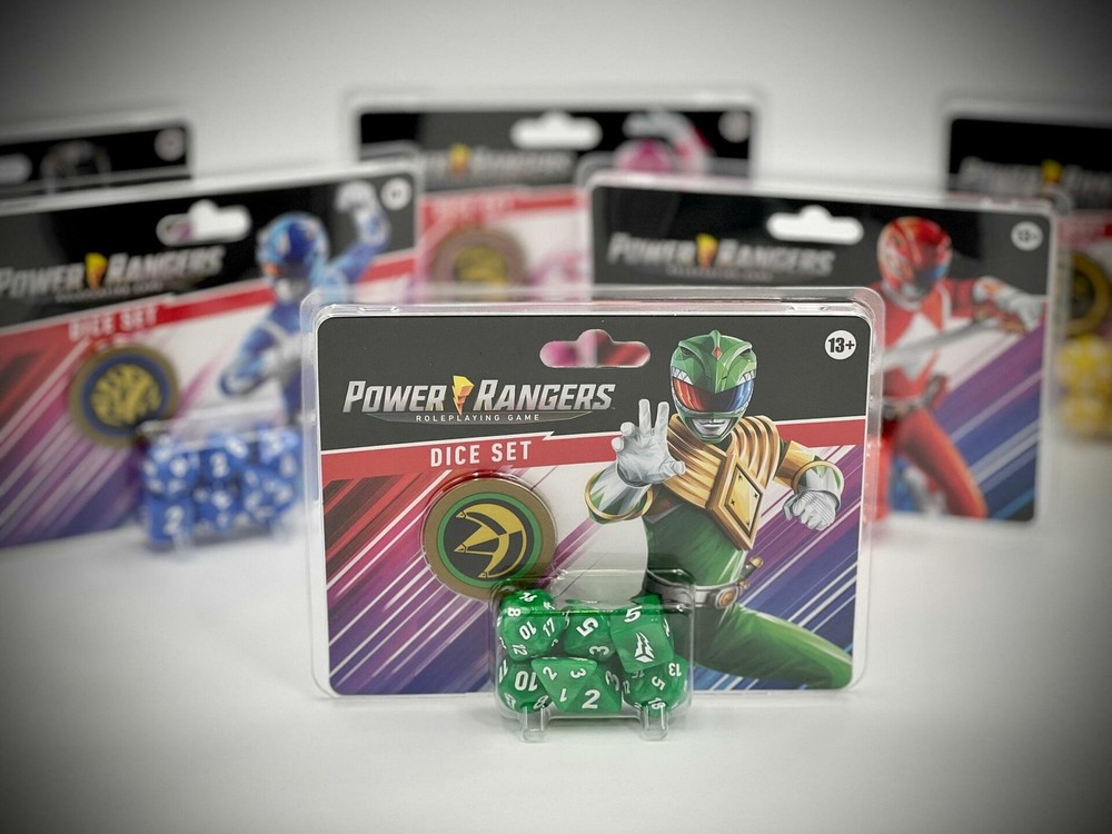 Power Rangers Roleplaying Game Dice: Green