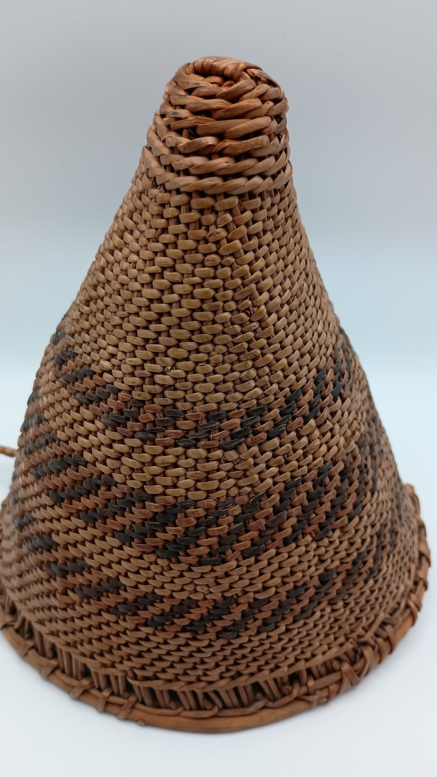Paiute Indian - Native American - Small Conical Burden Basket Made Prior to 1917