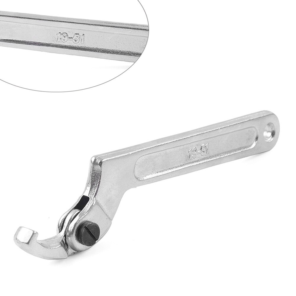 Adjustable Motorcycle ATV Tool Shock Absorber C Clamp Spanner Hook Wrench