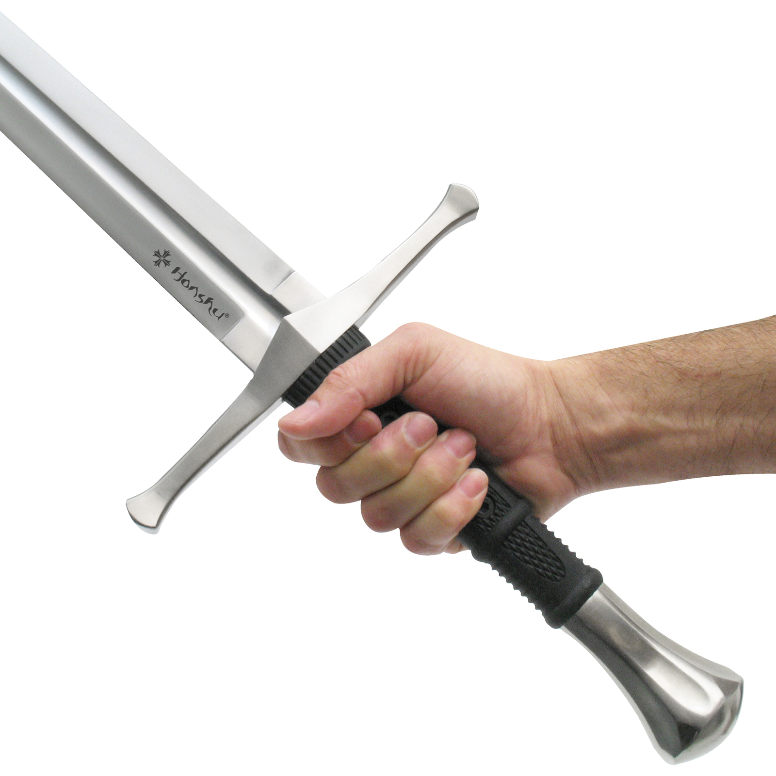 43 1/2” Broadsword w/Scabbard 1060 HIGH CARBON STEEL BLADE Medieval Viking NEW