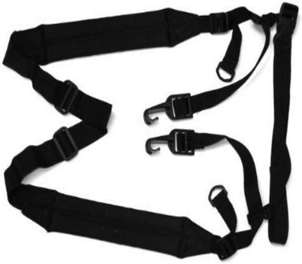 Backpack Sprayer Straps Polyester Black Universal Fit Replacement 2 Pieces
