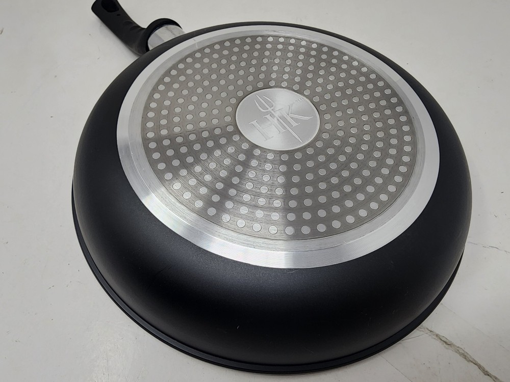 Hell’s Kitchen Nonstick 2-Pc. Cookware Set, Black