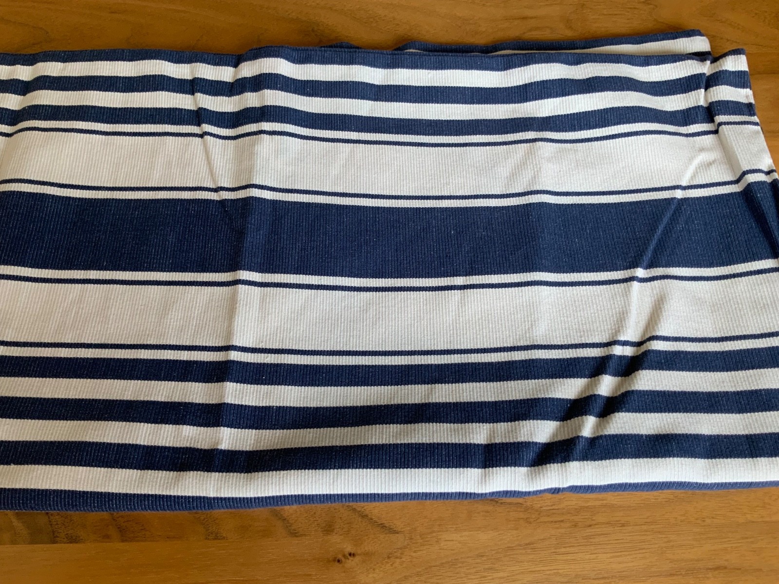 Pottery Barn New Navy & Off White Pillow Cover Large 24 x 24 NWT