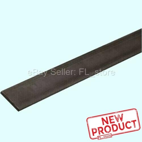 Steel Flat Bar Stock 1/8" x 1-1/2" x 6 Feet Rectangular Unpolished 1018 Alloy