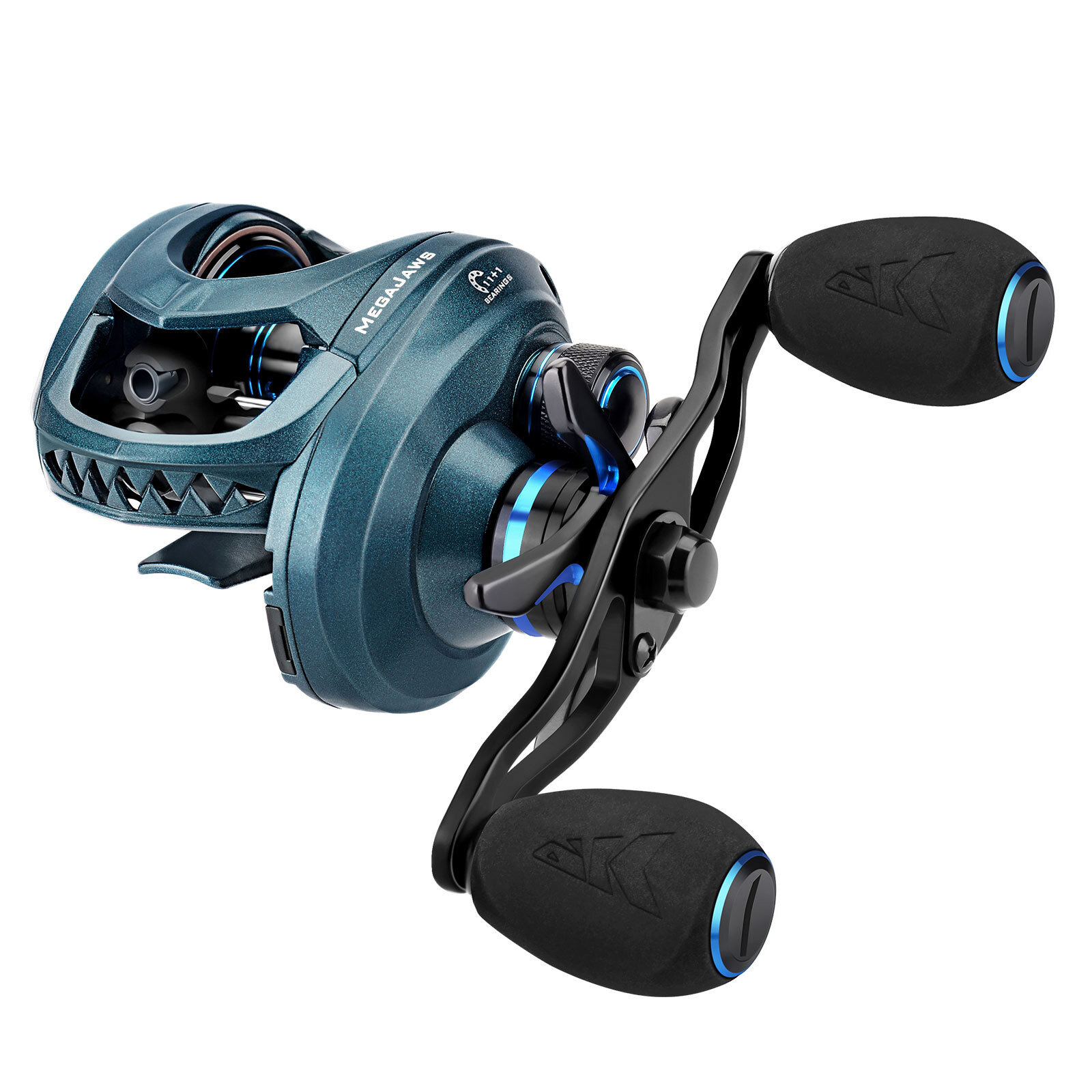 KastKing MegaJaws Baitcasting Reel Upgraded Version-AutoMag Dual Braking System