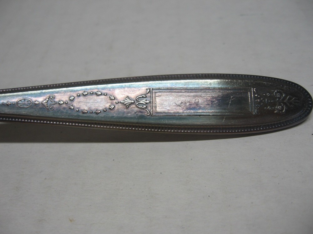 3 Solid Serving Spoons Oneida Community Plate Grosvenor 1921