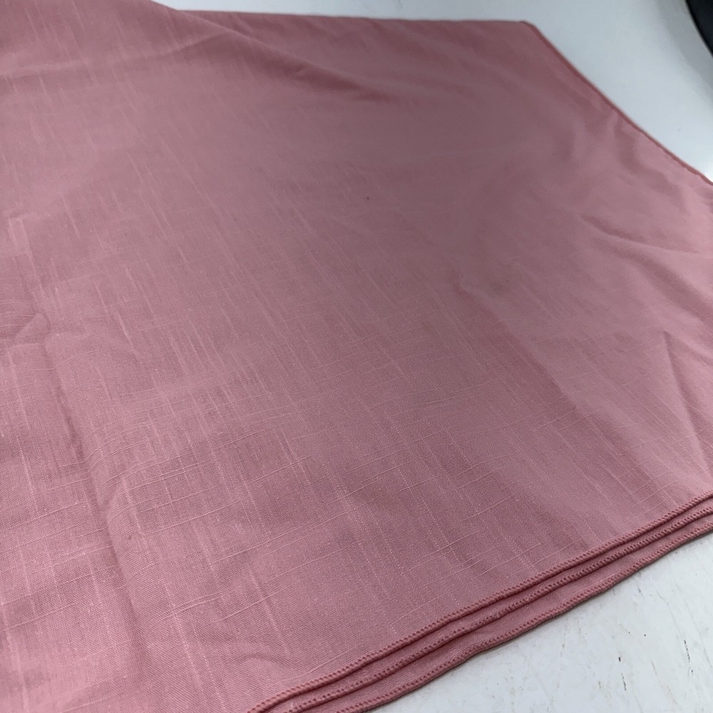 Vintager Pink Tablecloth Solid Rectangular 82"x60"