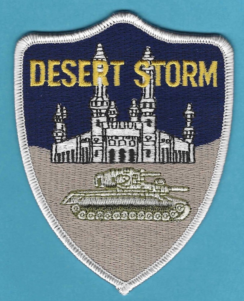 DESERT STORM MILITARY CAMPAIGN PATCH