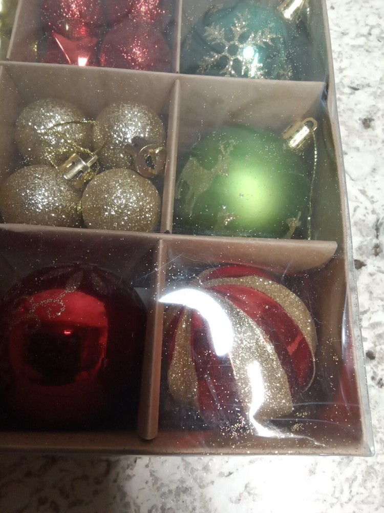 Christmas Tree Decorations Plastic Multicolor