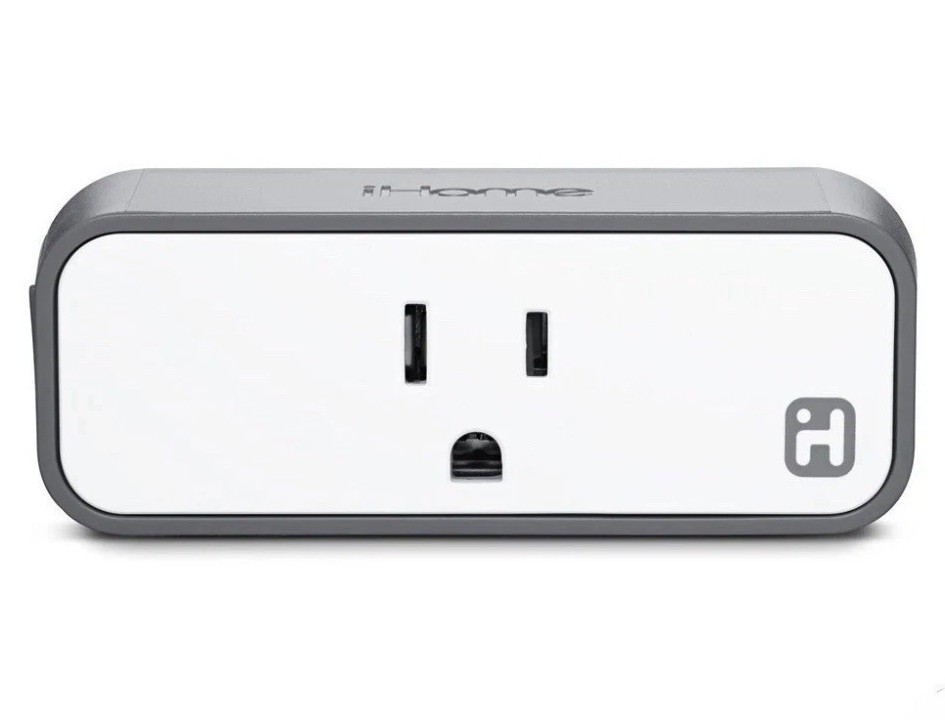 iHome WiFi Smart Plug, White, iSP6XW