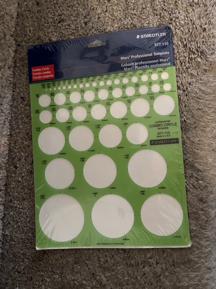 Staedtler Circle Template Standard 977 110