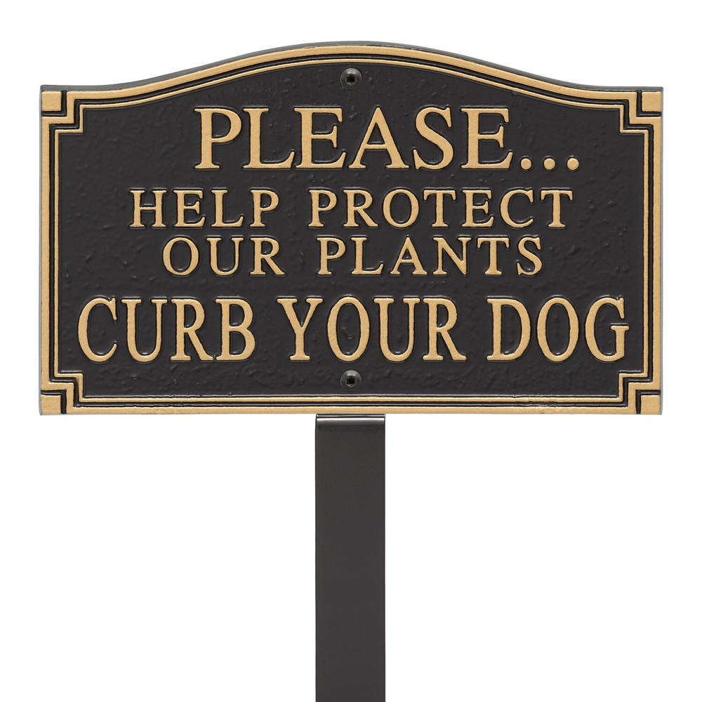 Please Protect our Plants Lawn/Wall Statement Sign