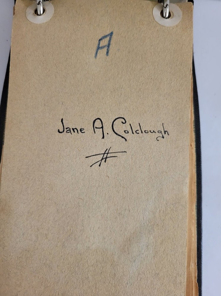 Antigue IRVING-PITT 1904 Student's Notebook #8036