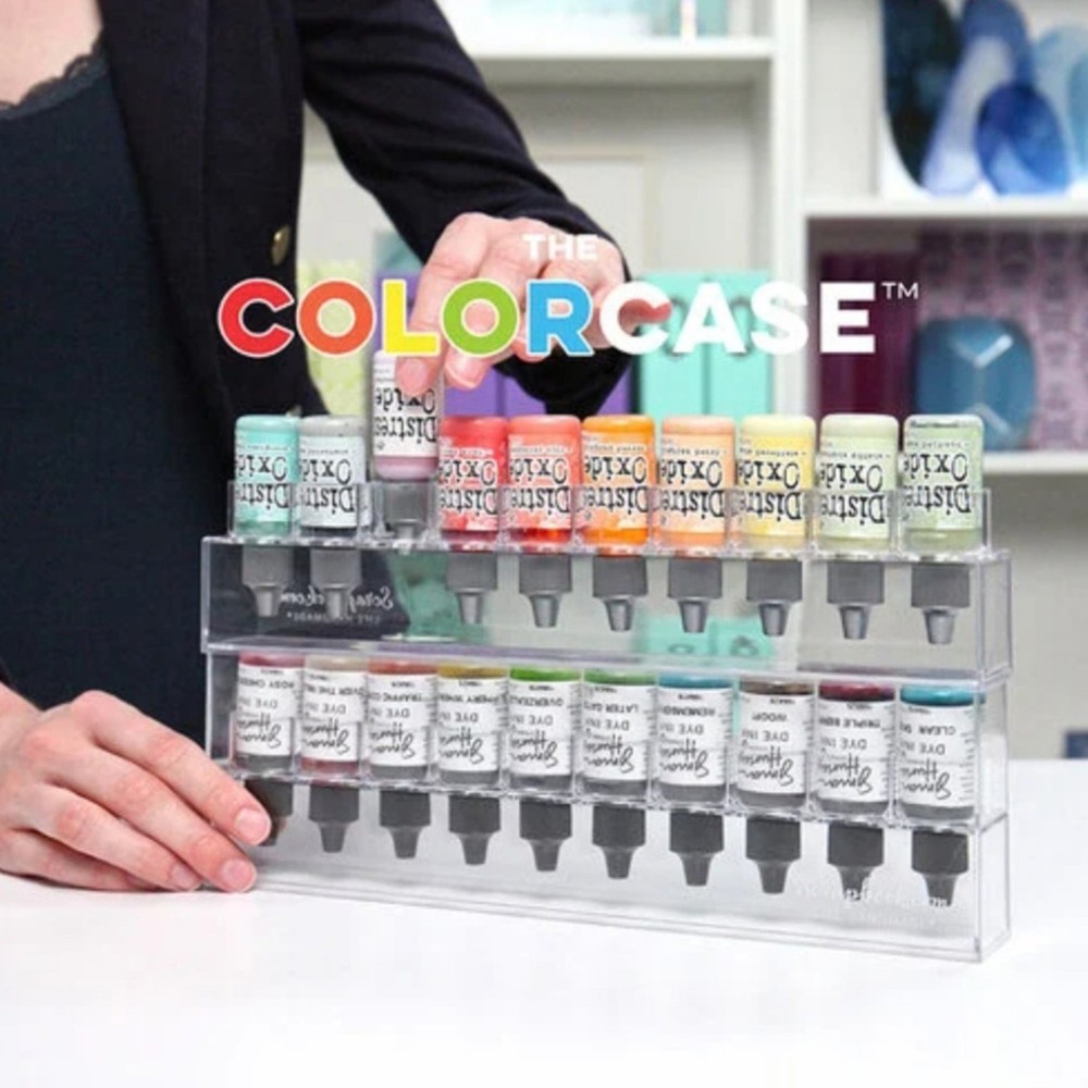 ColorCase Art Organizer - Stackable Scrapbook Storage for .5oz Bottles