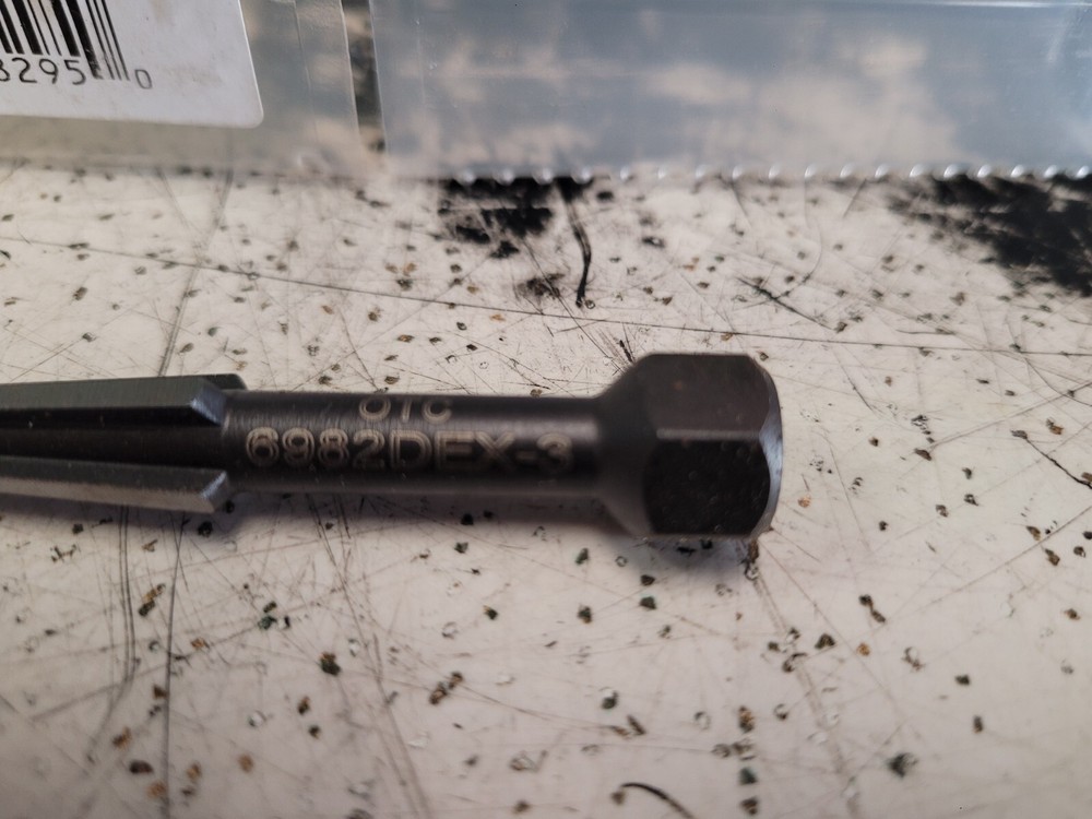OTC Double Edge Screw Extractor Single Bit 6982DEX-3 New-Open Box